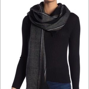 Madewell Clubhouse Striped Fringe Scarf